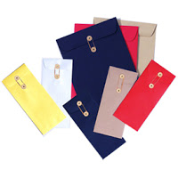 Things I Love Today: Button & String Envelopes