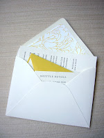 Wedding Wednesday: The Invitations