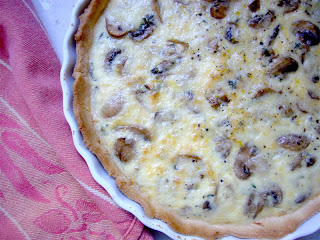Recipe: Mushroom, Gruyere and Lemon Quiche