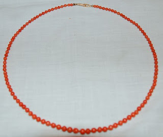 Inspired: Red Coral Necklace