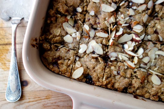Oatmeal Cherry Apricot Breakfast Bars