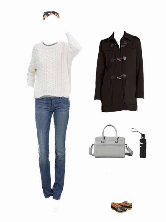 What to Wear: Rainy Day in San Francisco