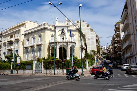 Walking Through Athens, Old and New