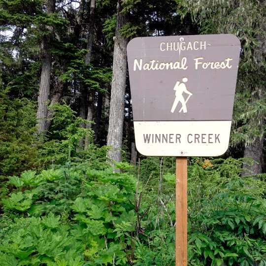 Hike to the Hand Tram at Winner Creek in Girdwood, Alaska