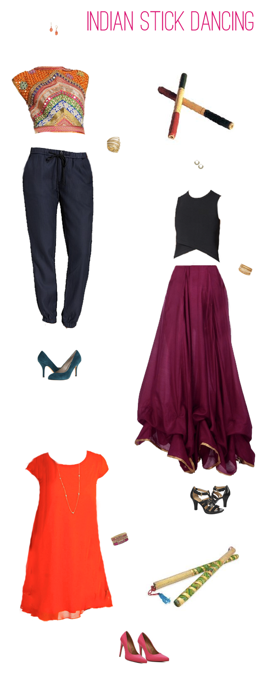 What to Wear: Dandiya Raas (Indian Stick Dancing)