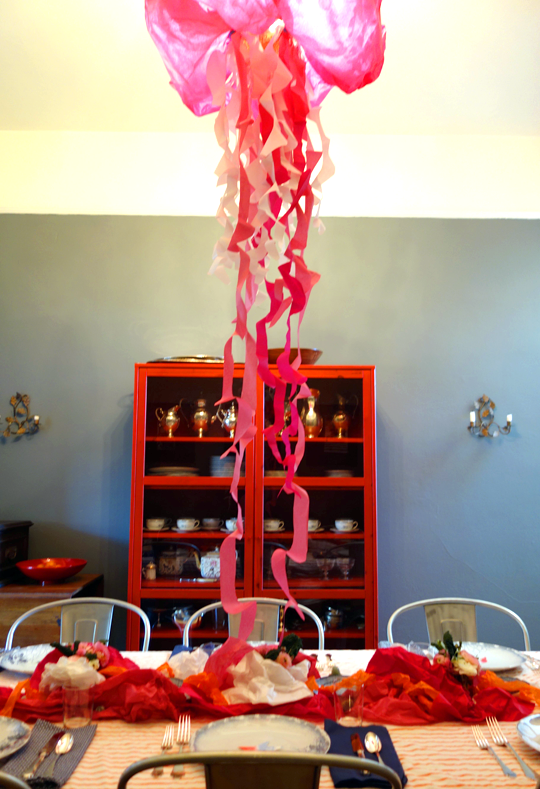 An Enchanted Under the Sea Birthday Dinner with Shrimp, Mussels and Salmon