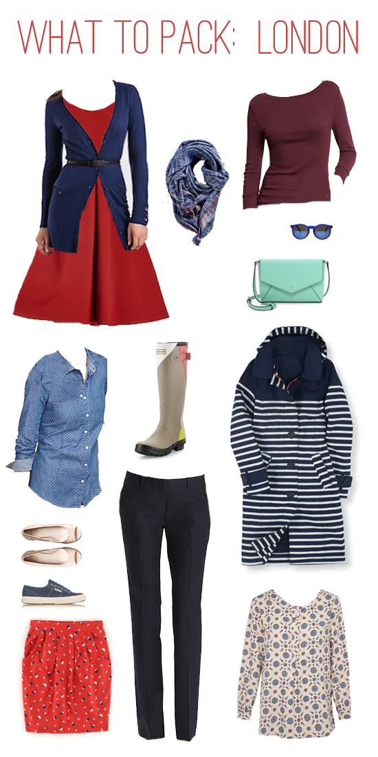 What to Pack: 6 Weeks in London