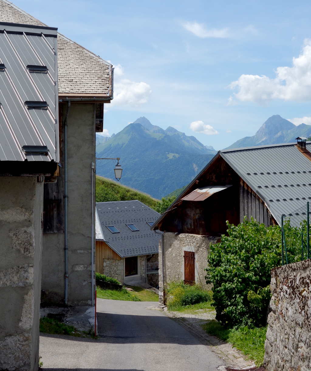 Montmin street, France