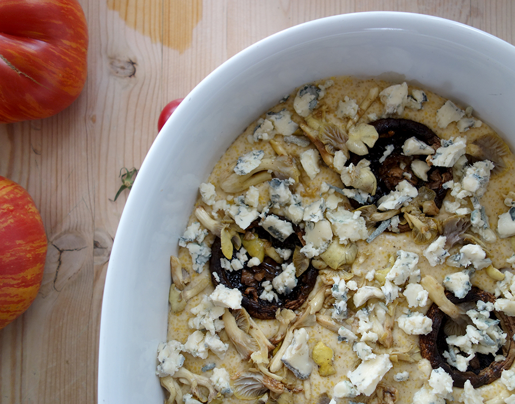 Mushroom Polenta