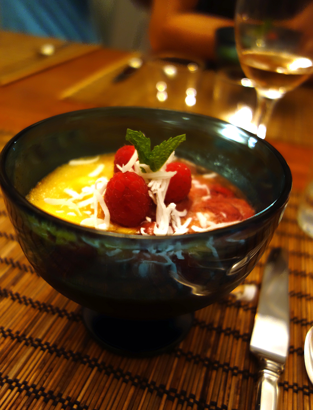 Champagne Sorbet Floats