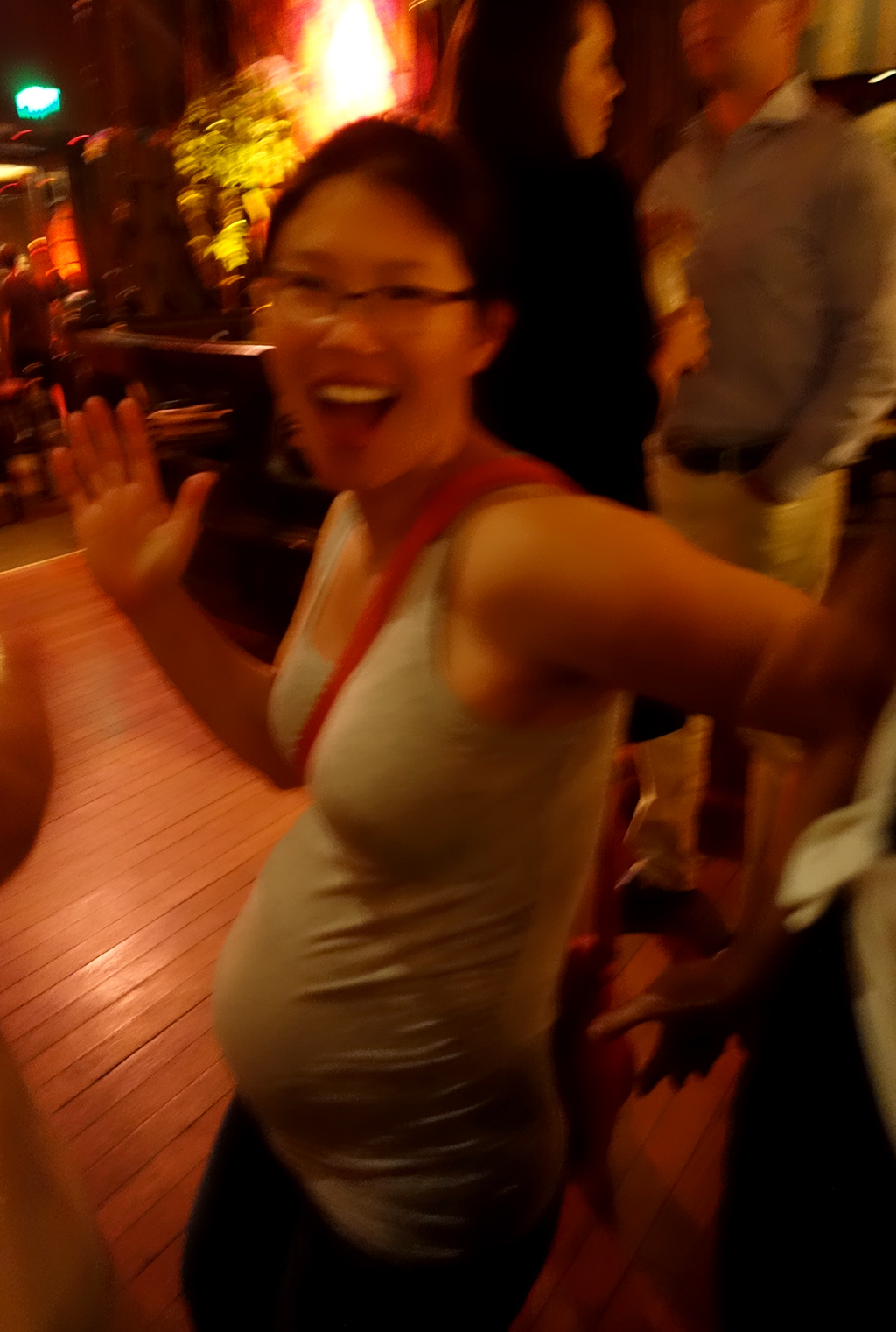 Jackie dancing Tonga Room