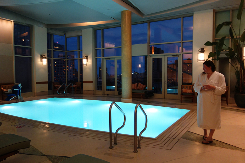 Late night at Nob Hill Spa