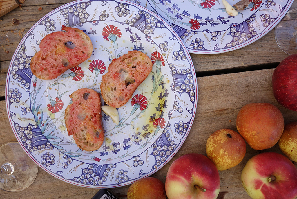 Picnic pan con tomate recipe
