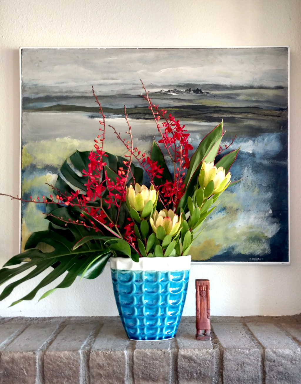 Tropical flowers for the African Party