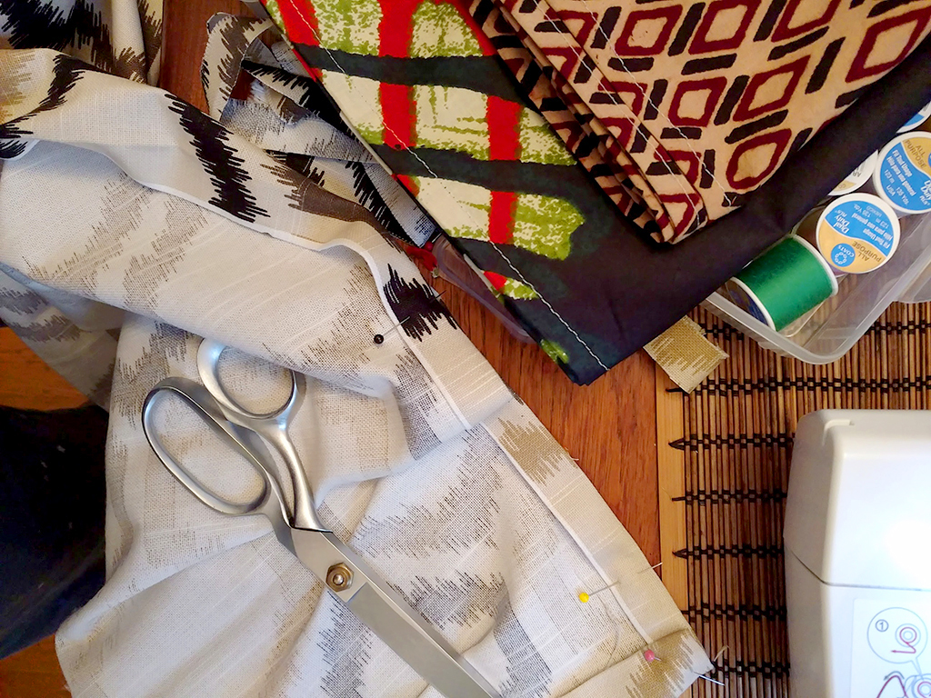 African fabric for baby shower