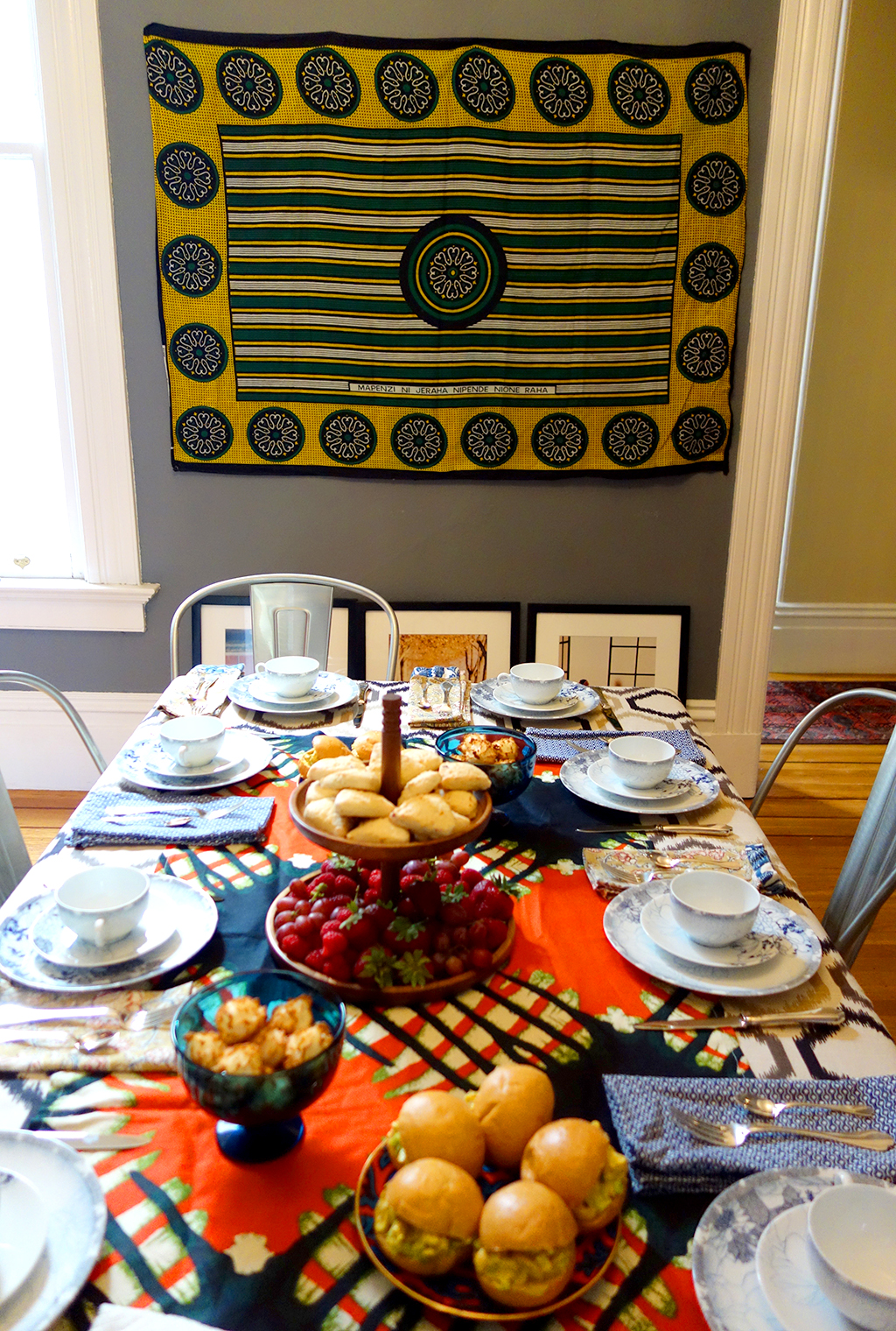 East african tea party baby shower