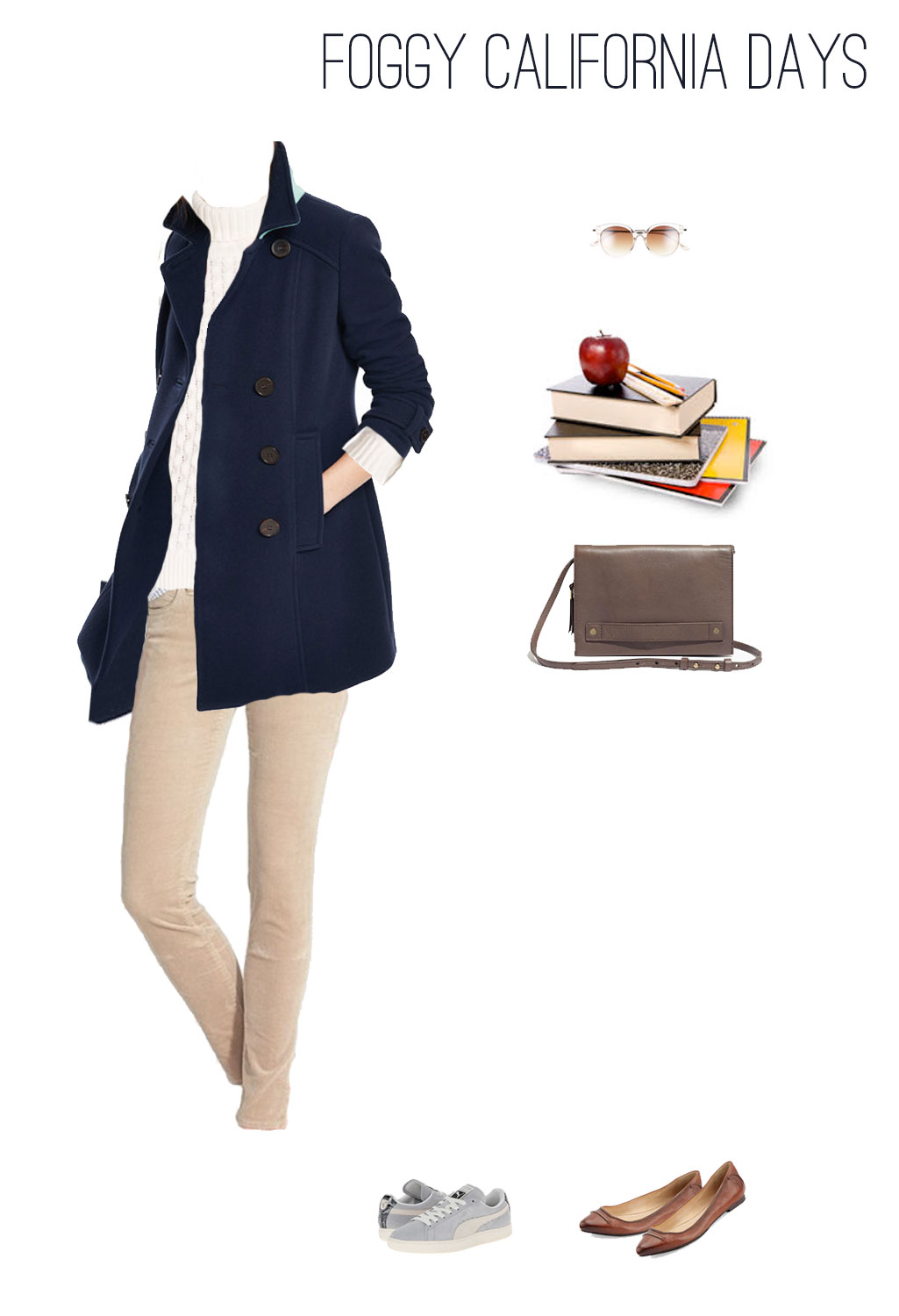 What to Wear: California Cold Mornings