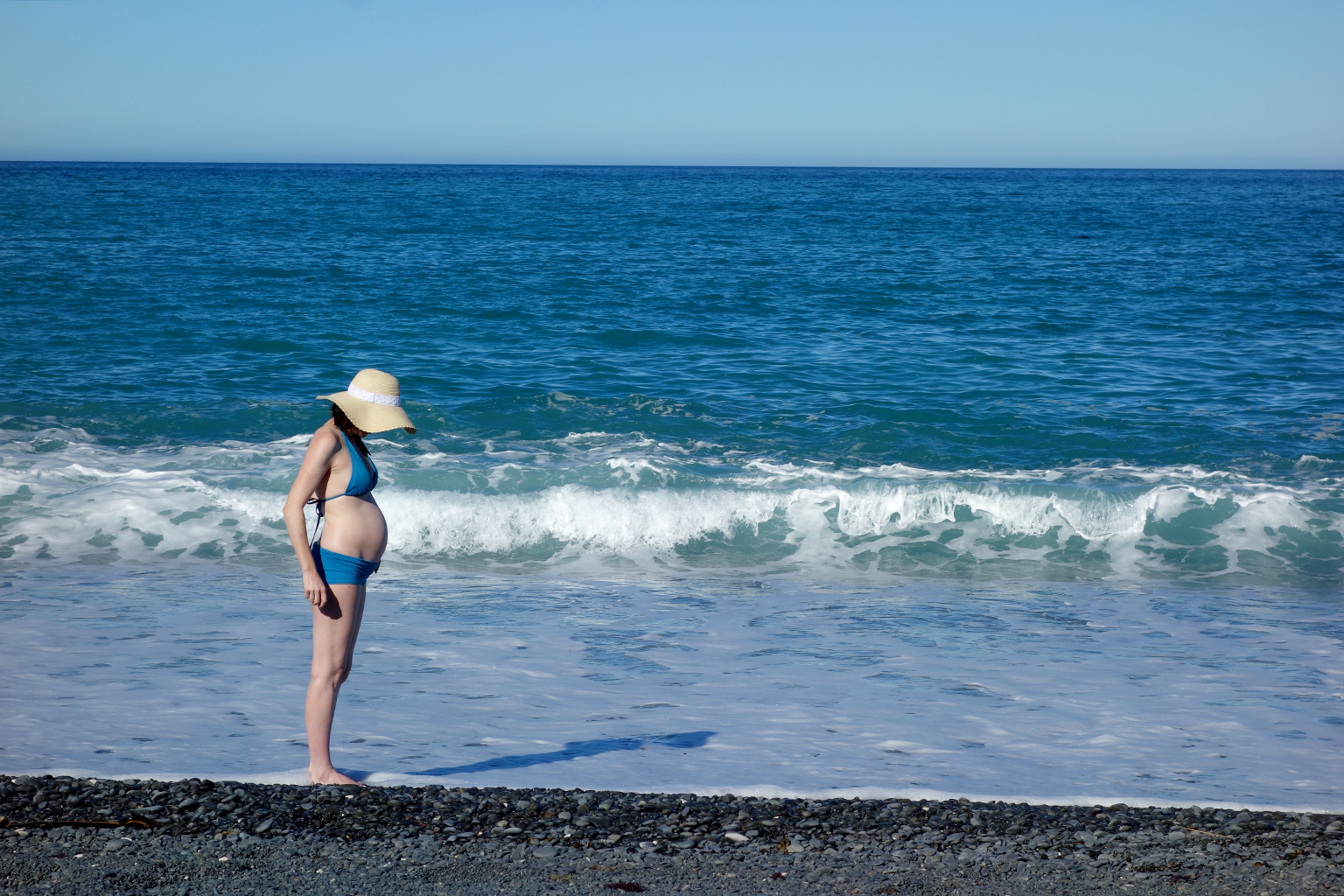Eating and Beaching in Kaikoura, New Zealand