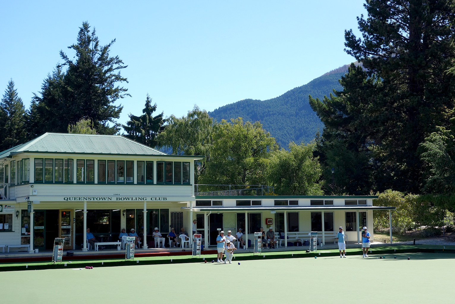 Bowling Green in Queenstown