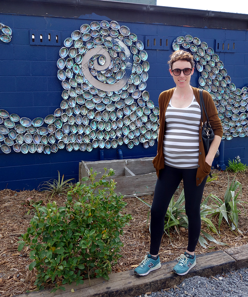 Catlins Pregnant Traveler