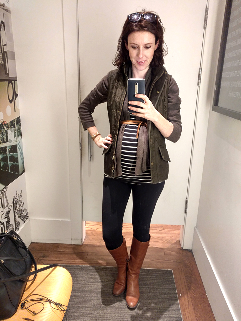 Three Outfits for 15 Weeks Pregnant
