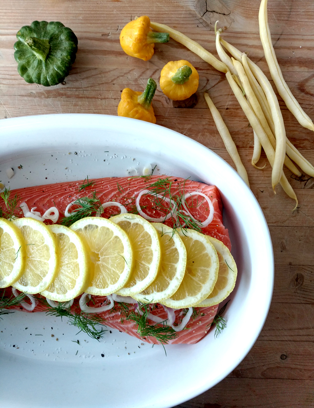 An Easy Gluten-Free Salmon Menu for a Mid-Week Networking Dinner Party