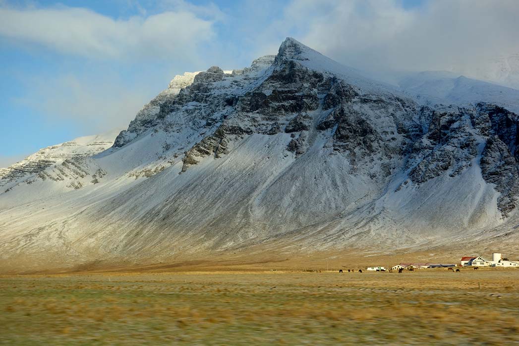 A Gorgeous Winter Drive to West Iceland with a Baby
