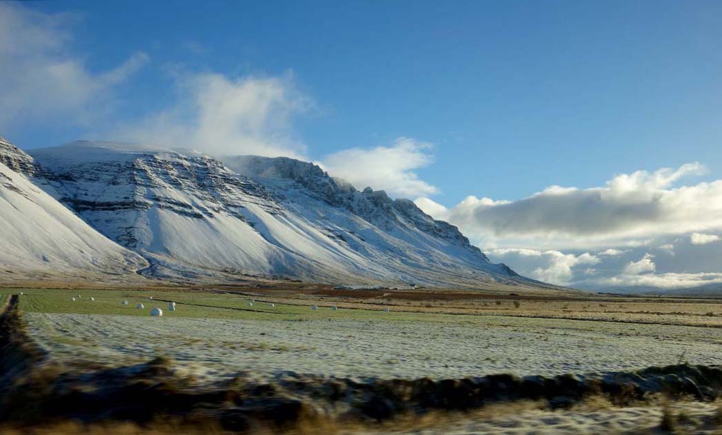 Driving west Iceland